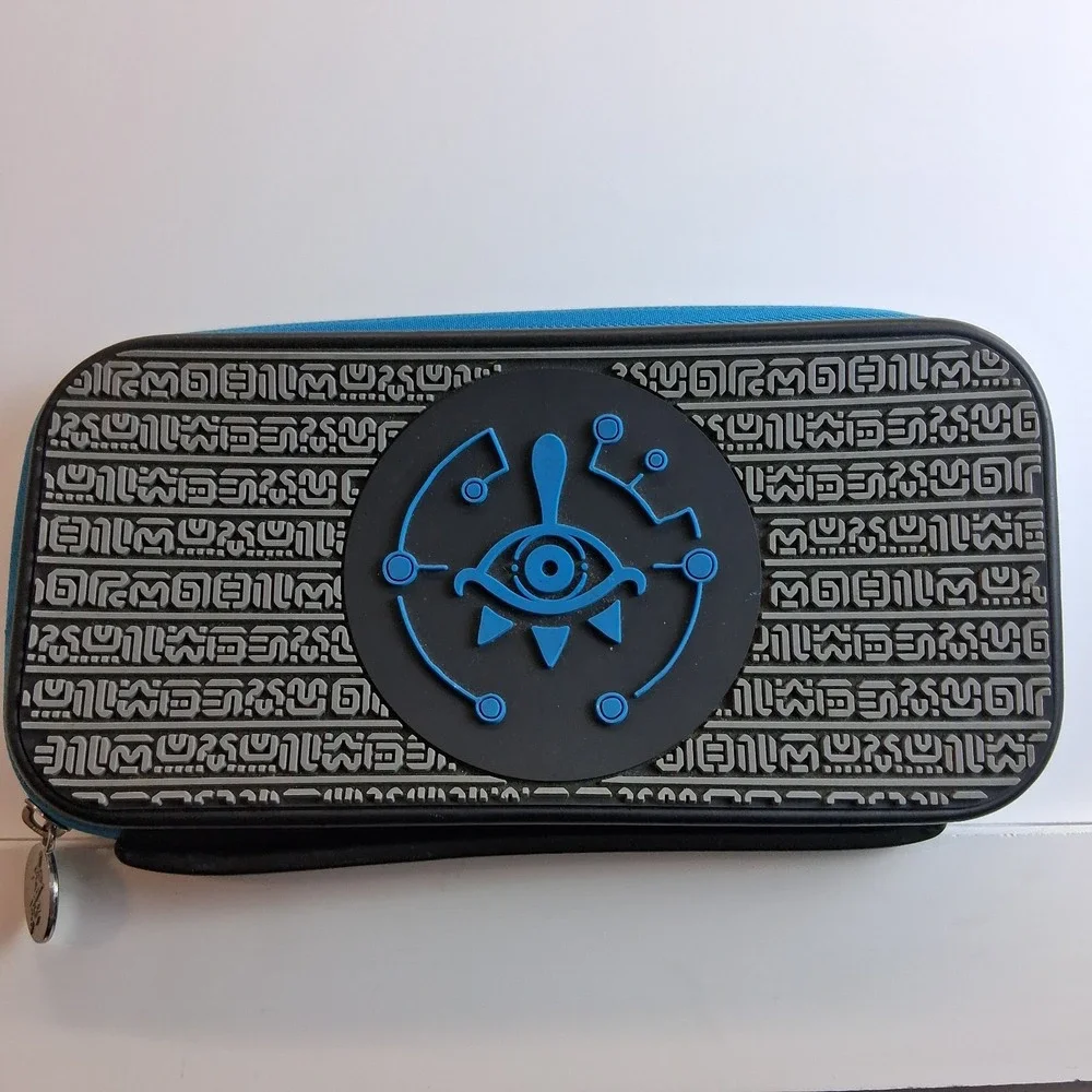 Nintendo Legend of Zelda Carrying Case for Switch, Blue & Black, Hard Shell
